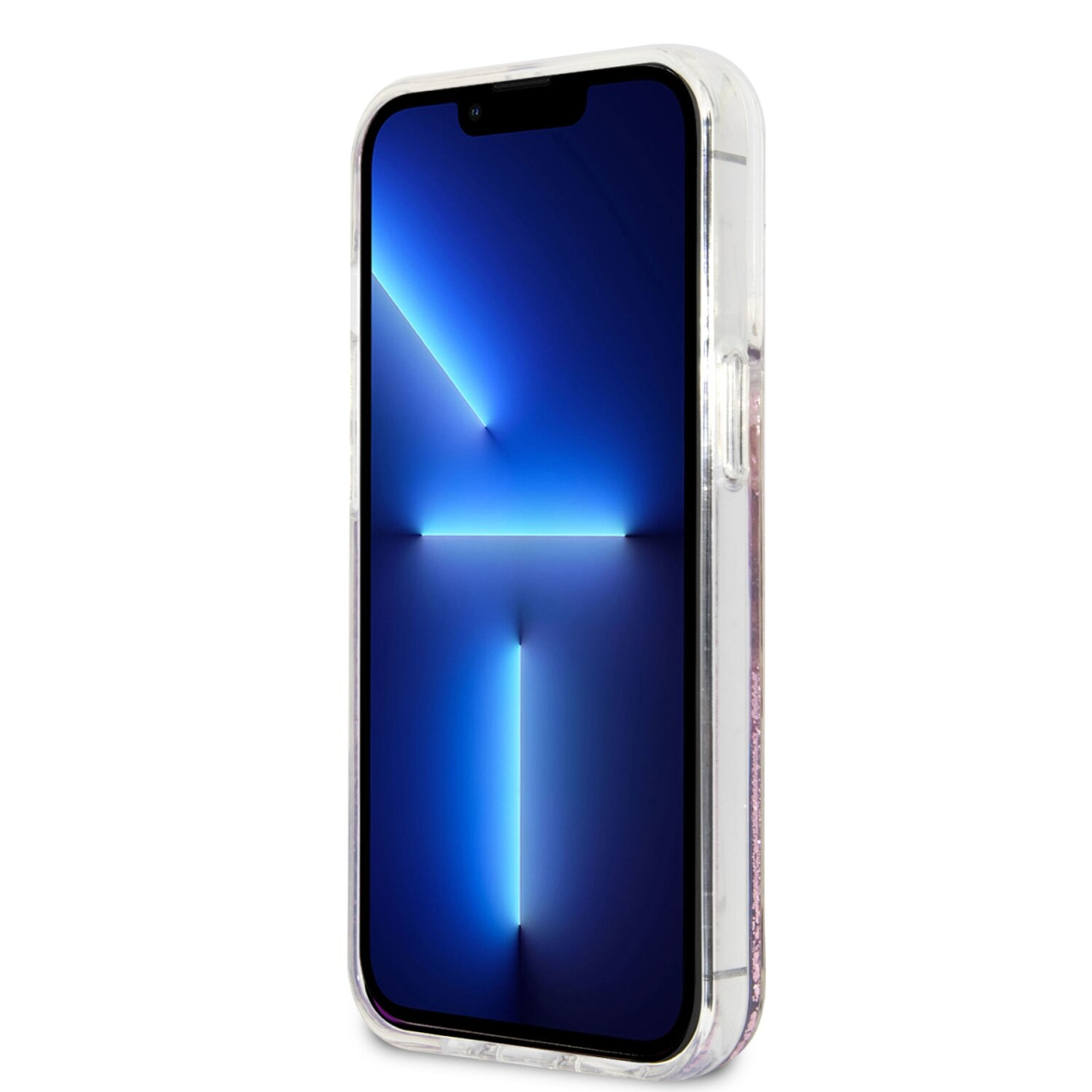 iPhone 13 PRO rožinė water GUESS nugarėlė GUHCP13LLG4GSPG 1