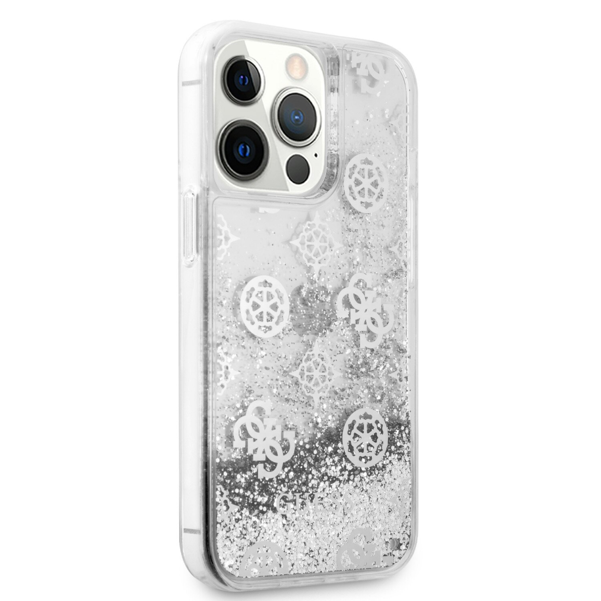 iPhone 13 PRO sidabro sp. water GUESS nugarėlė GUHCP13LLGPESI 4