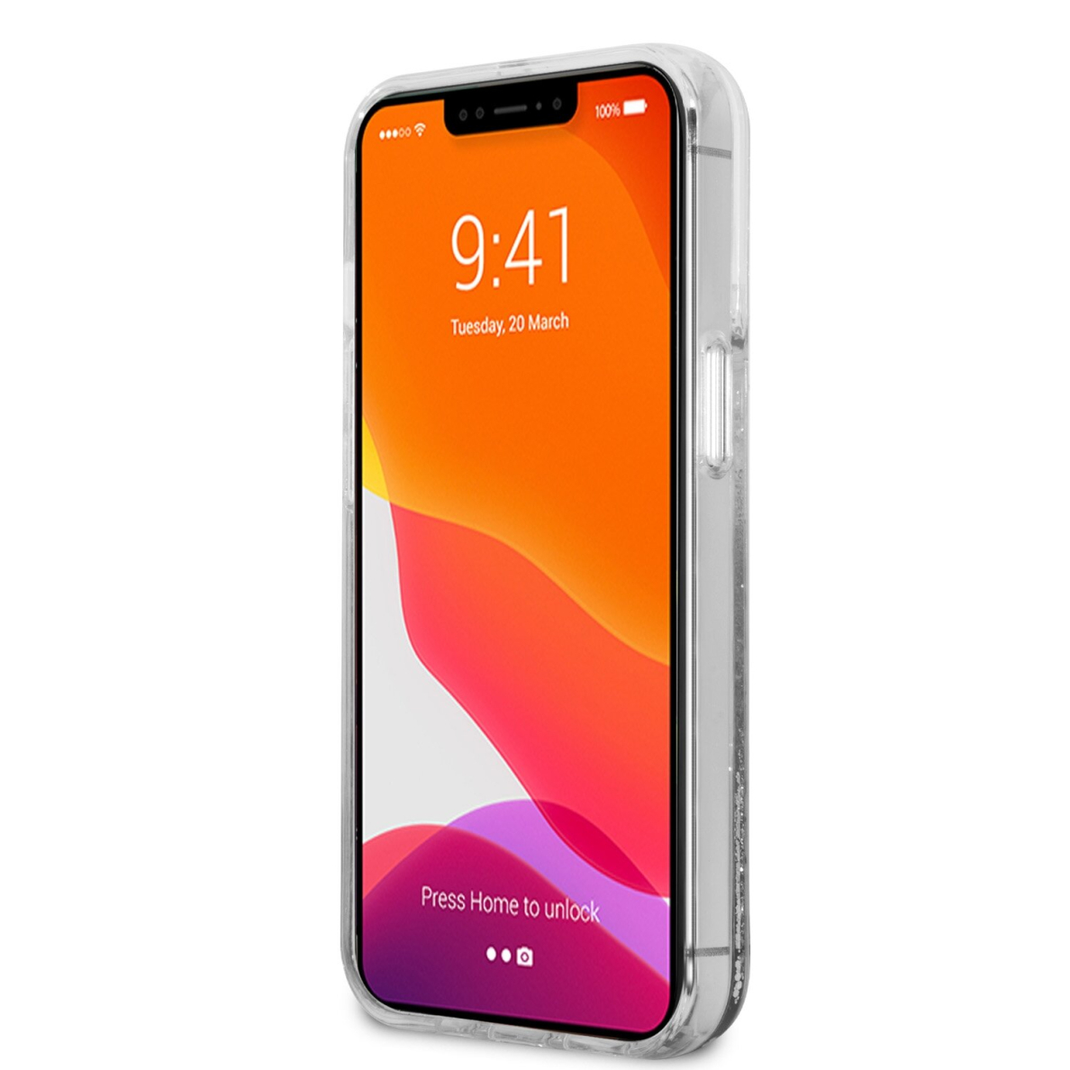 iPhone 13 PRO sidabro sp. water GUESS nugarėlė GUHCP13LLGPESI 1