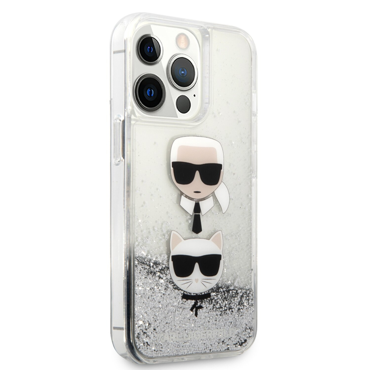 iPhone 13 PRO sidabro sp. water KARL LAGERFELD nugarėlė KLHCP13LKICGLS 4