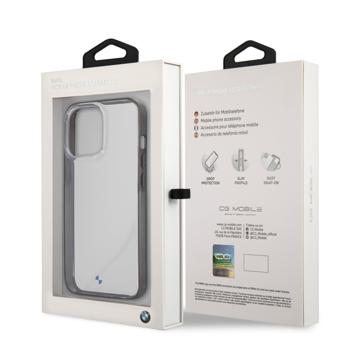 iPhone 13 PRO skaidri BMW nugarėlė BMHCP13LPCUMRBK 7