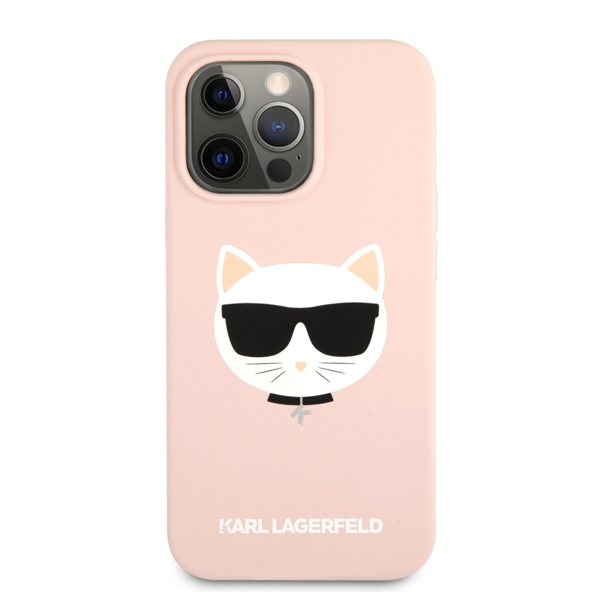 iPhone 13 PRO šviesiai rožinė KARL LAGERFELD nugarėlė KLHCP13LSLCHLP 2