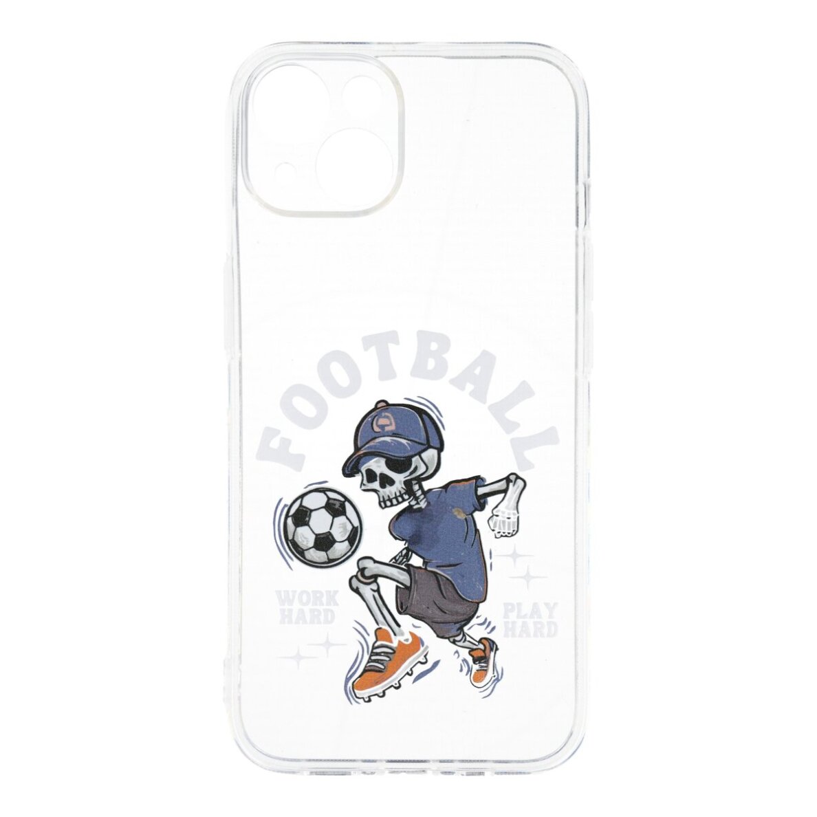iPhone 14 clear nugarėlė Football Design00026