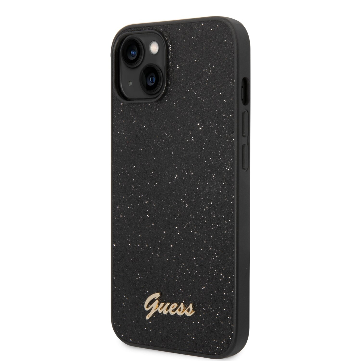 iPhone 14/13 juoda glitter GUESS nugarėlė GUHCP14SHGGSHK 3