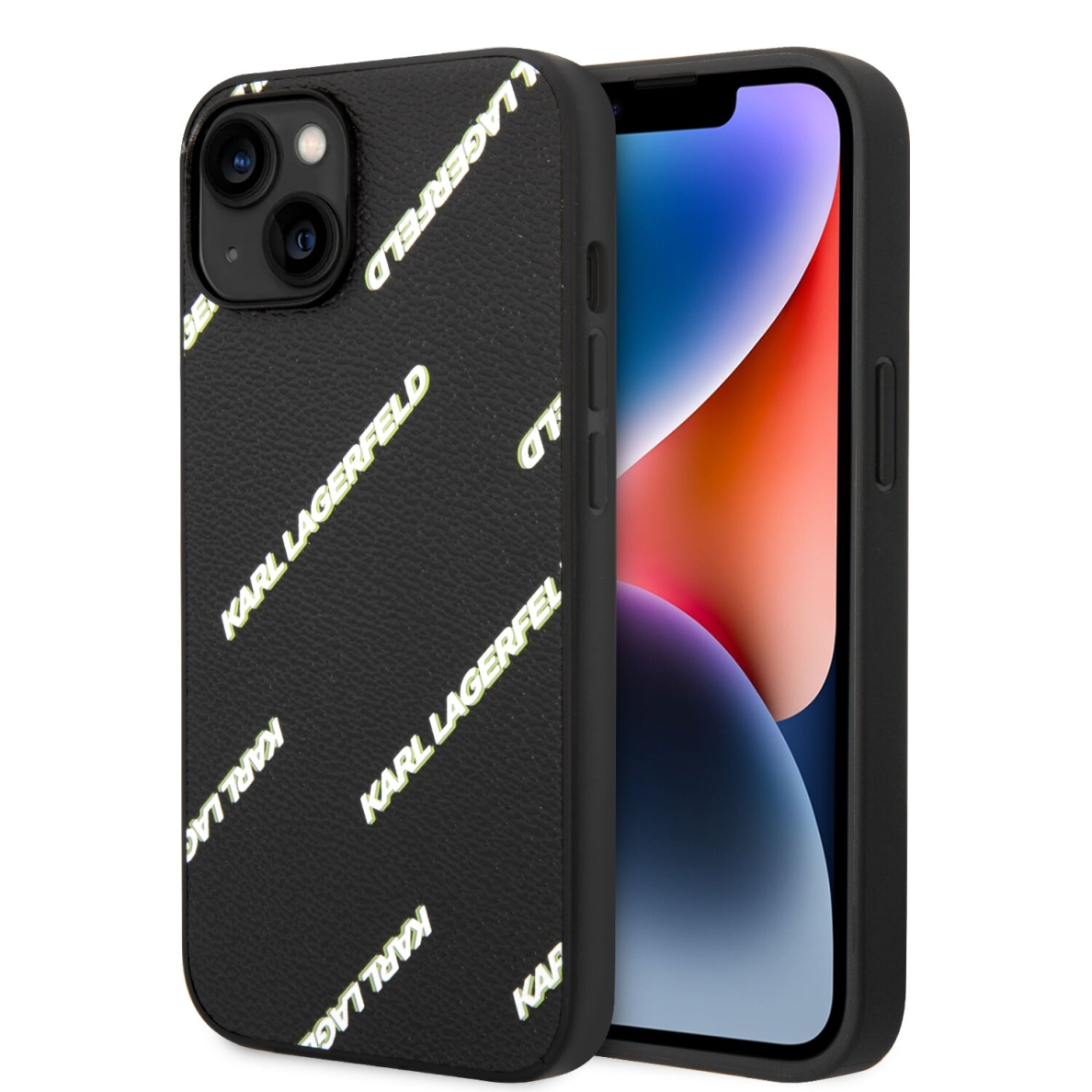 iPhone 14/13 juoda KARL LAGERFELD nugarėlė KLHCP14SPGMLKFK iPhone 14/13 juoda KARL LAGERFELD nugarėlė KLHCP14SPGMLKFK