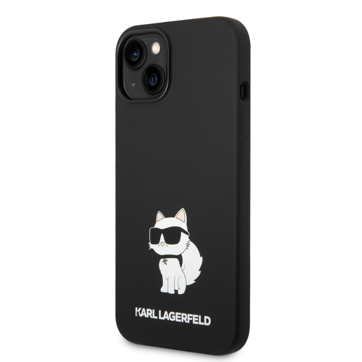 iPhone 14 PLUS black NFT Liquid Silicone KARL LAGERFELD nugarėlė 3