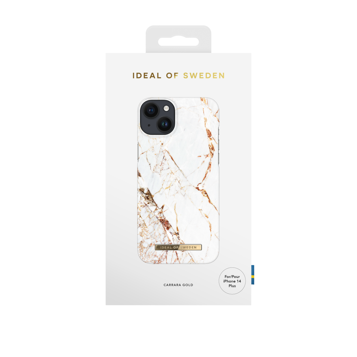 iPhone 14 PLUS iDeal Of Sweden nugarėlė Carrara Gold 2