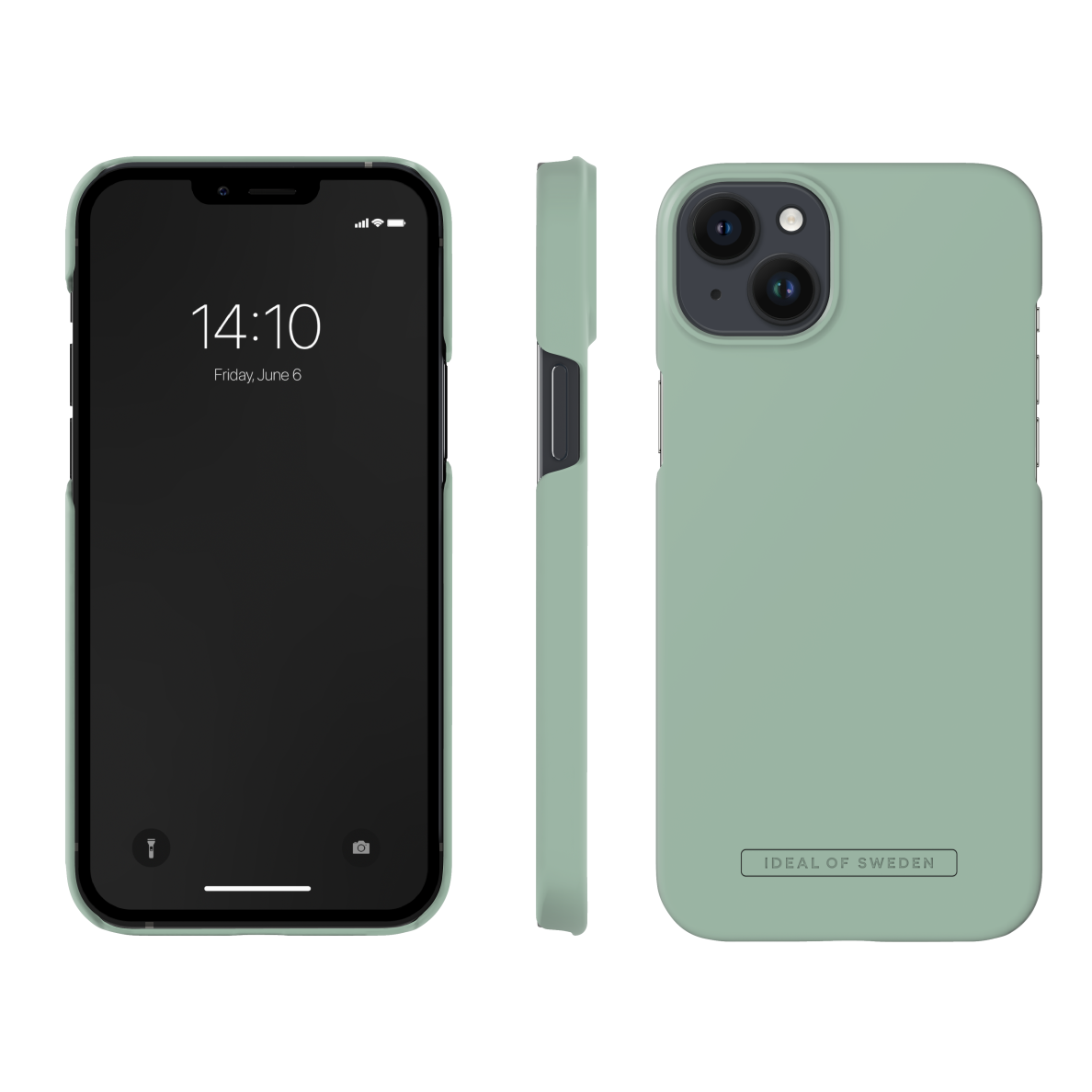 iPhone 14 PLUS iDeal Of Sweden nugarėlė Sage Green 1
