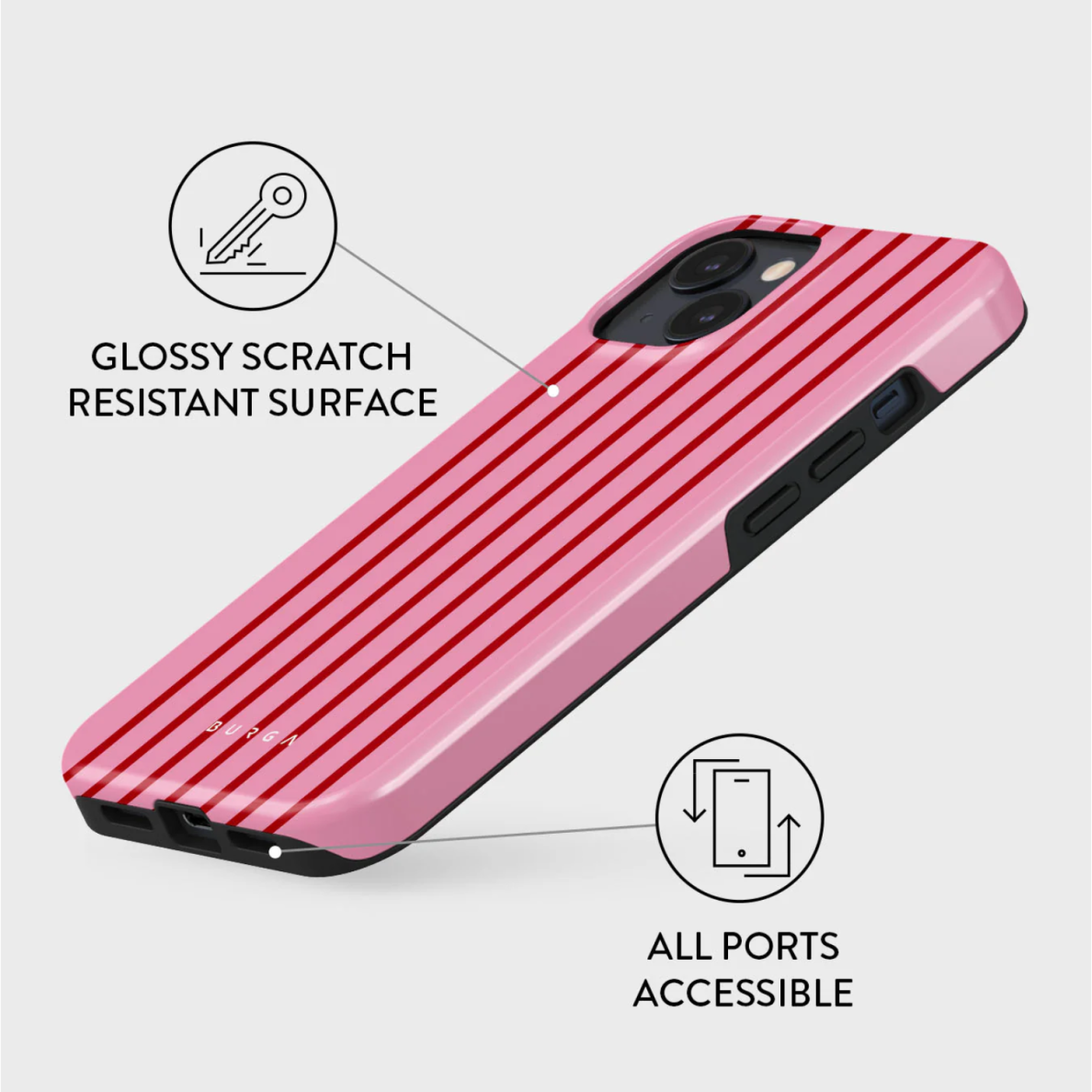 iPhone 14 PLUS Magsafe Favorite Bikini Tough BURGA nugarėlė 3