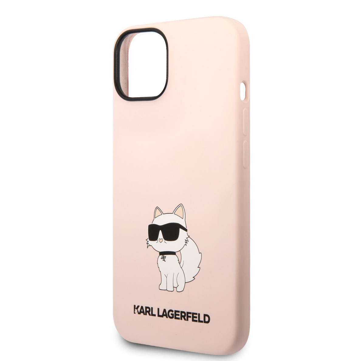iPhone 14 PLUS pink NFT Liquid Silicone KARL LAGERFELD nugarėlė 5