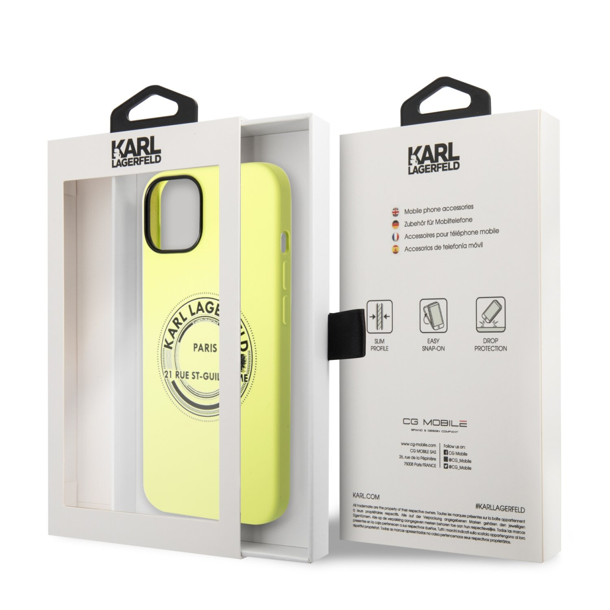 iPhone 14 PLUS salotinė KARL LAGERFELD nugarėlė KLHCP14MSRSGRCN 7