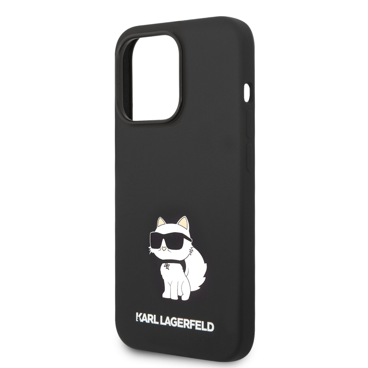 iPhone 14 PRO black NFT Liquid Silicone KARL LAGERFELD nugarėlė 5