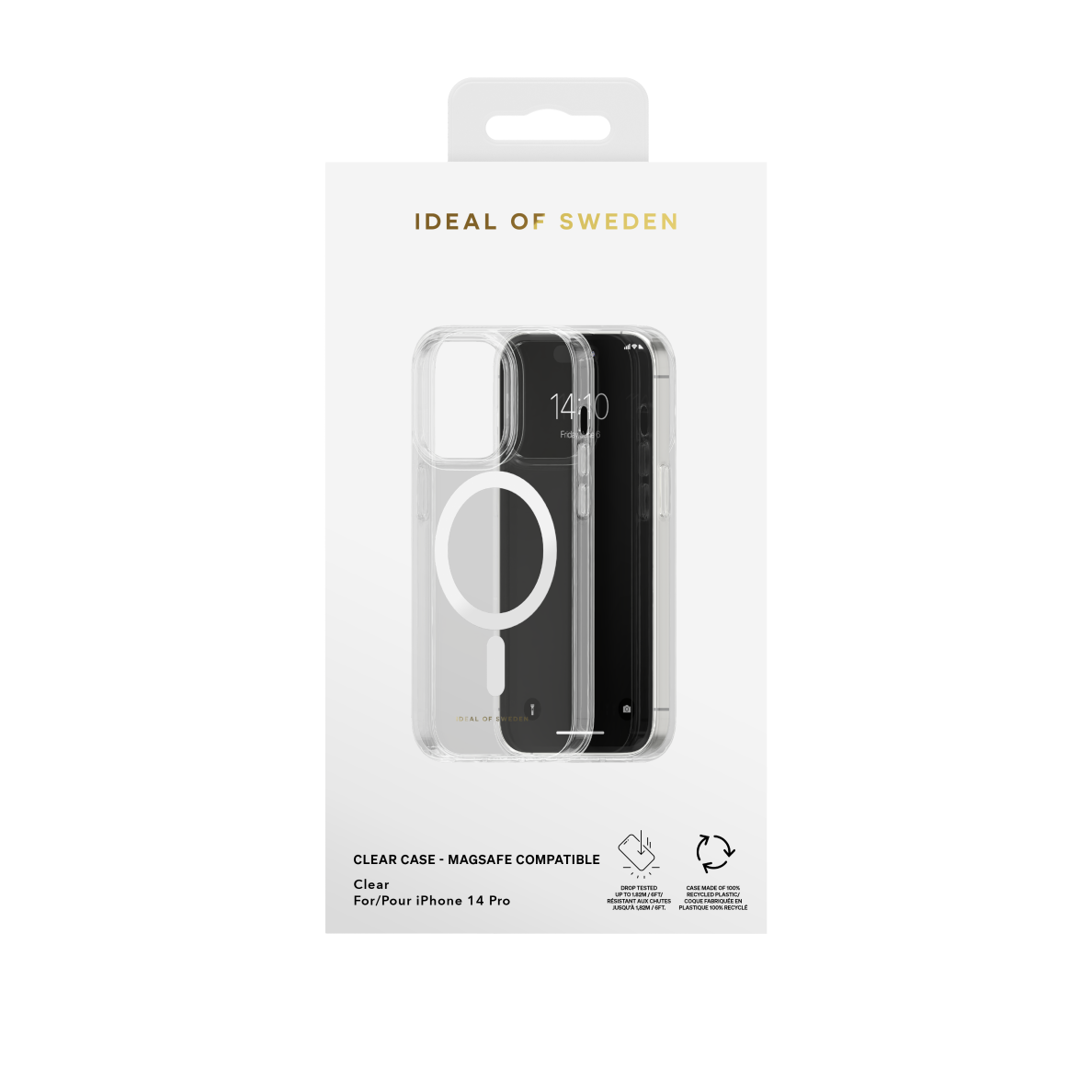 iPhone 14 PRO iDeal Of Sweden Clear MagSafe nugarėlė 3