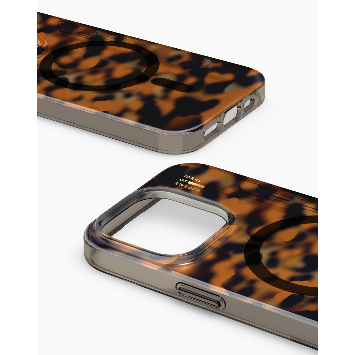 iPhone 14 PRO iDeal Of Sweden Clear nugarėlė MagSafe Tortoise 1