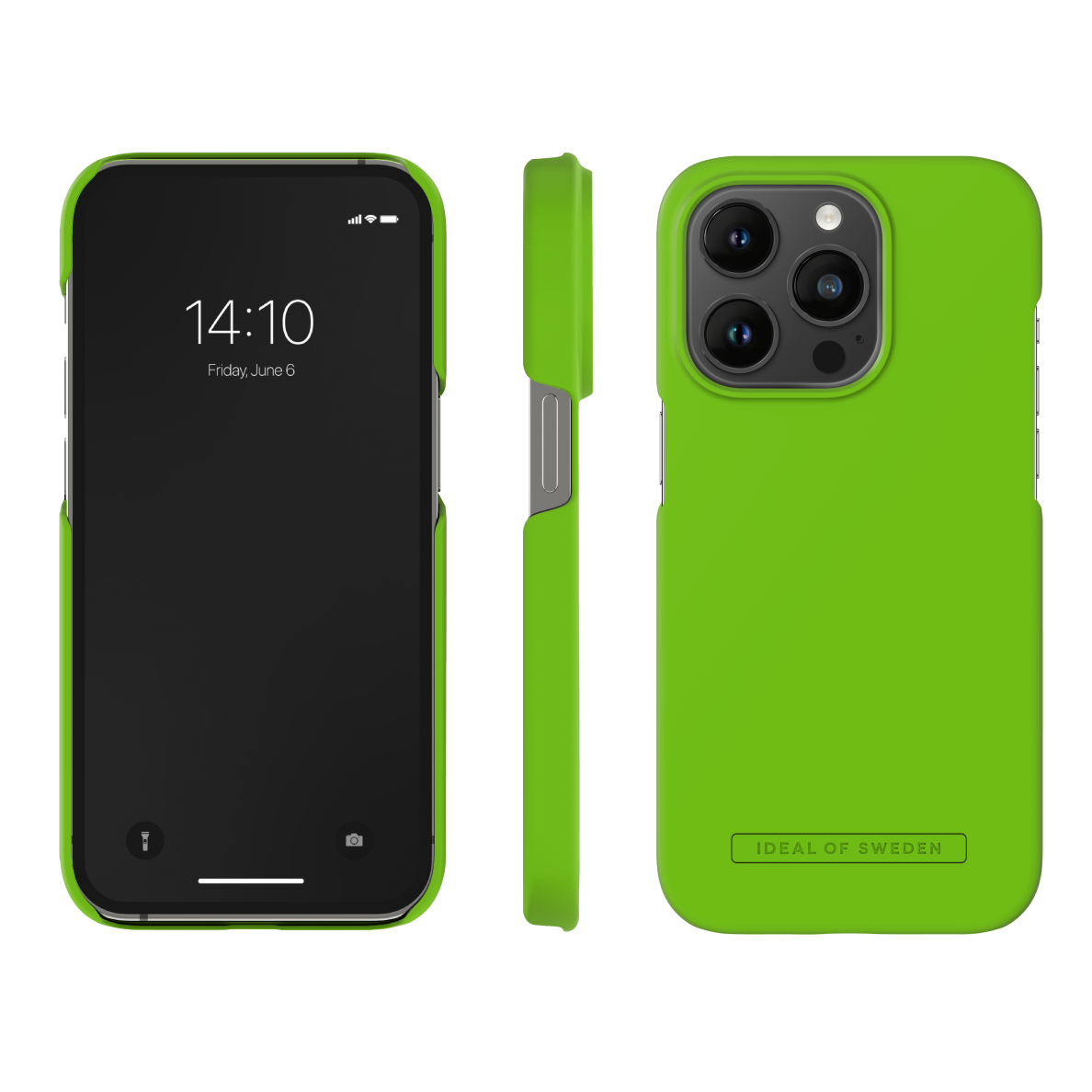 iPhone 14 PRO iDeal Of Sweden nugarėlė Hyper Lime 1