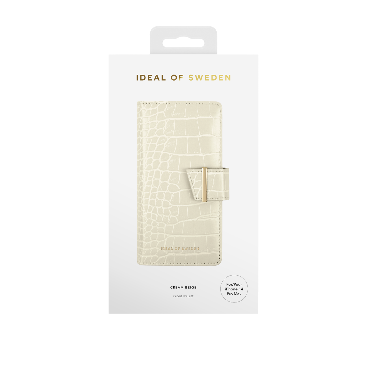 iPhone 14 PRO MAX iDeal Of Sweden dėklas Cream Beige 2