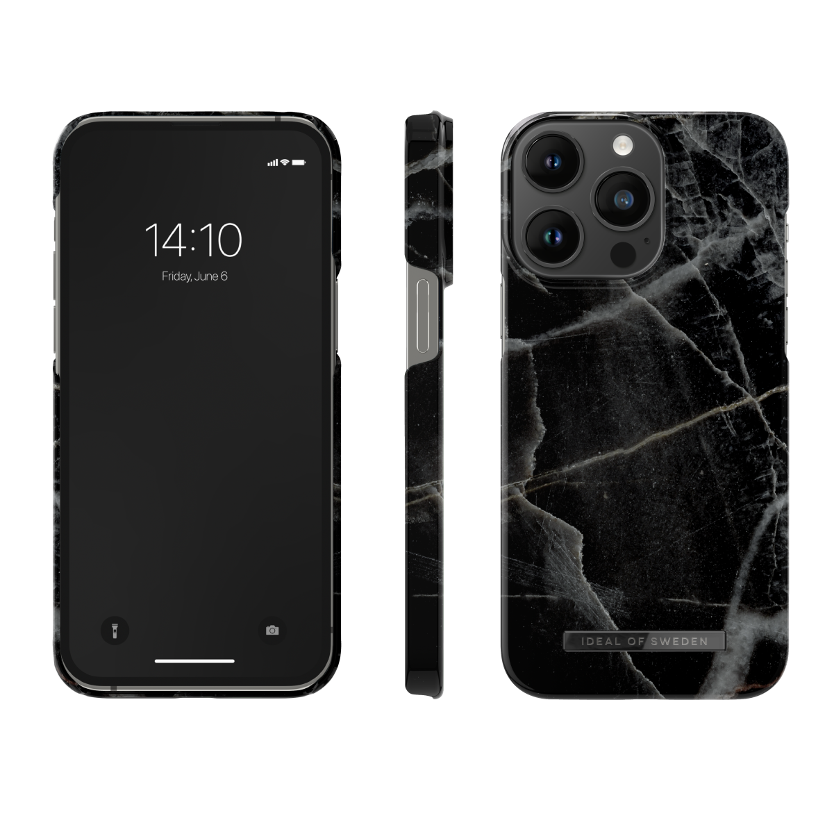 iPhone 14 PRO MAX iDeal Of Sweden nugarėlė Black Thunder 1