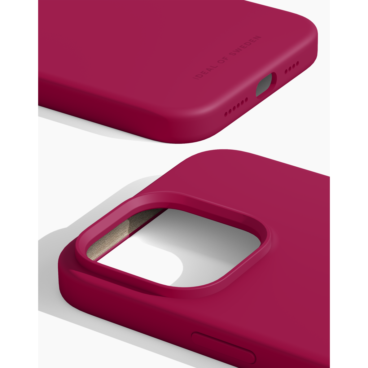 iPhone 14 PRO MAX iDeal Of Sweden nugarėlė MagSafe Silicone Magenta 3
