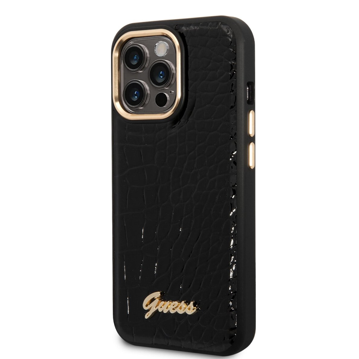 iPhone 14 PRO MAX juoda GUESS nugarėlė GUHCP14XHGCRHK 2