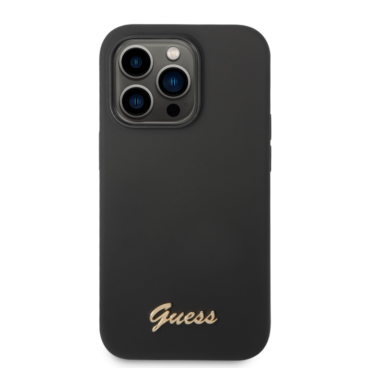 iPhone 14 PRO MAX juoda GUESS nugarėlė GUHCP14XSLSMK 3
