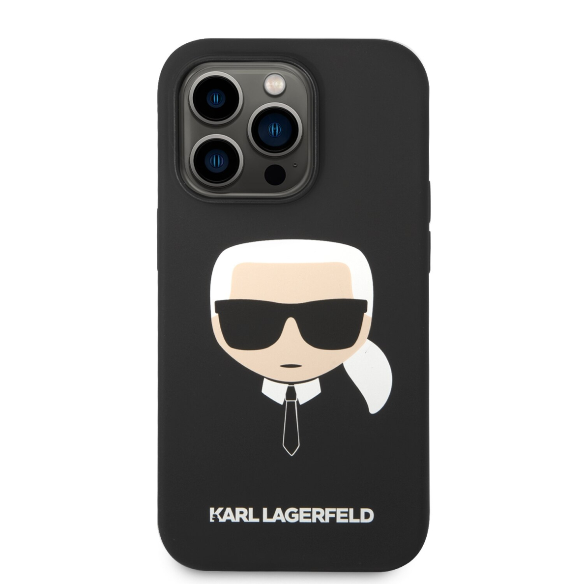 iPhone 14 PRO MAX juoda KARL LAGERFELD nugarėlė KLHCP14XSLKHBK 2