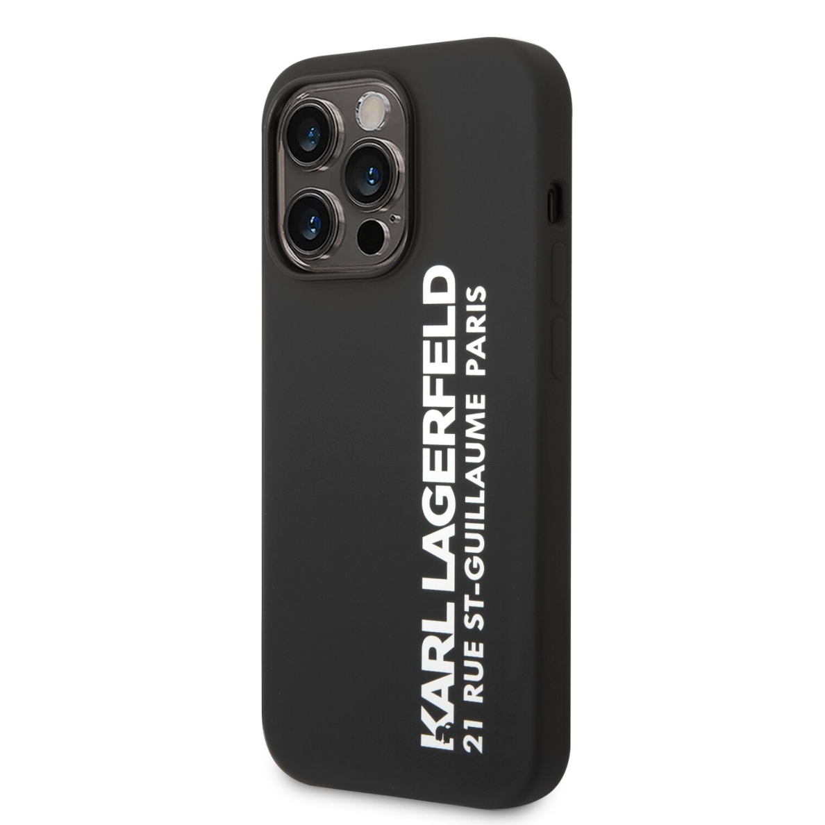 iPhone 14 PRO MAX juoda KARL LAGERFELD nugarėlė KLHCP14XSRSGVTK 3