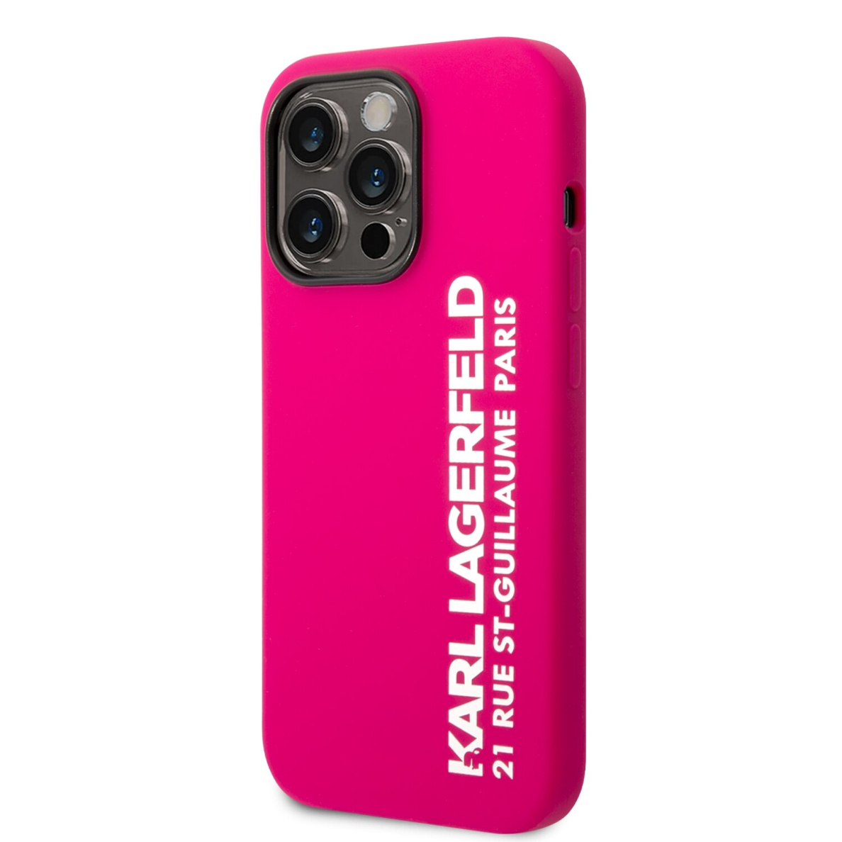 iPhone 14 PRO MAX neo rožinė KARL LAGERFELD nugarėlė KLHCP14XSRSGVTF 2