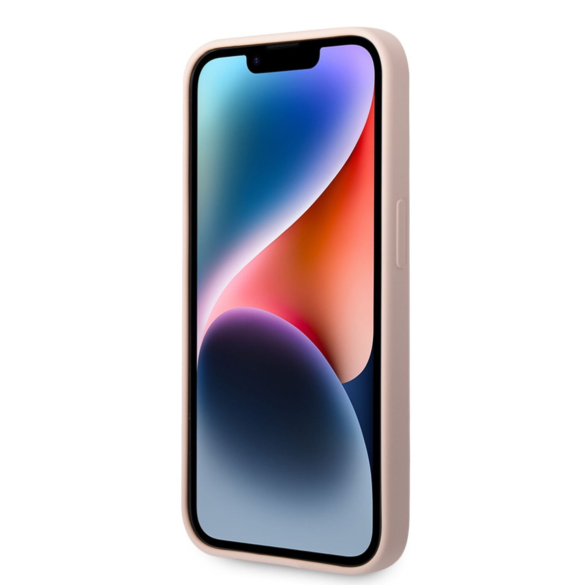 iPhone 14 PRO MAX pink NFT Liquid Silicone KARL LAGERFELD nugarėlė 1