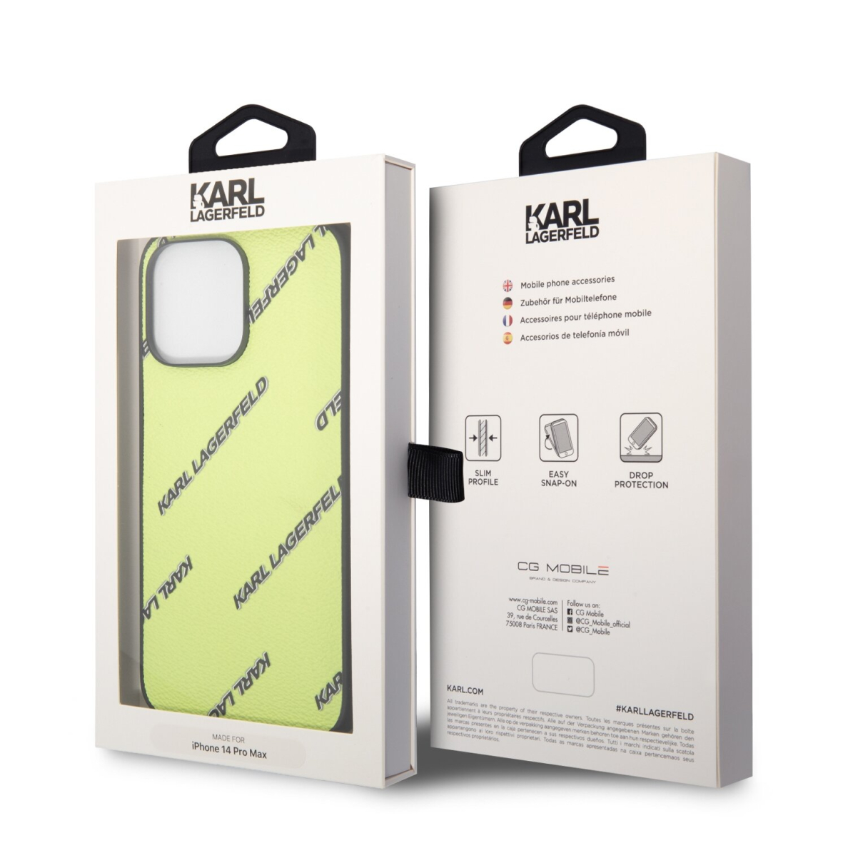 iPhone 14 PRO MAX salotinė KARL LAGERFELD nugarėlė KLHCP14XPGMLKFN 7