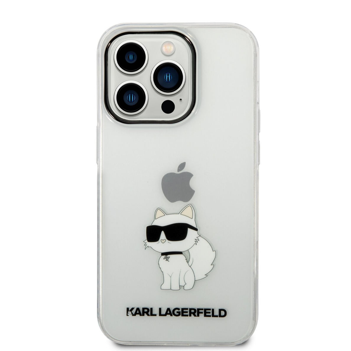 iPhone 14 PRO MAX transparent NFT IML KARL LAGERFELD nugarėlė 2