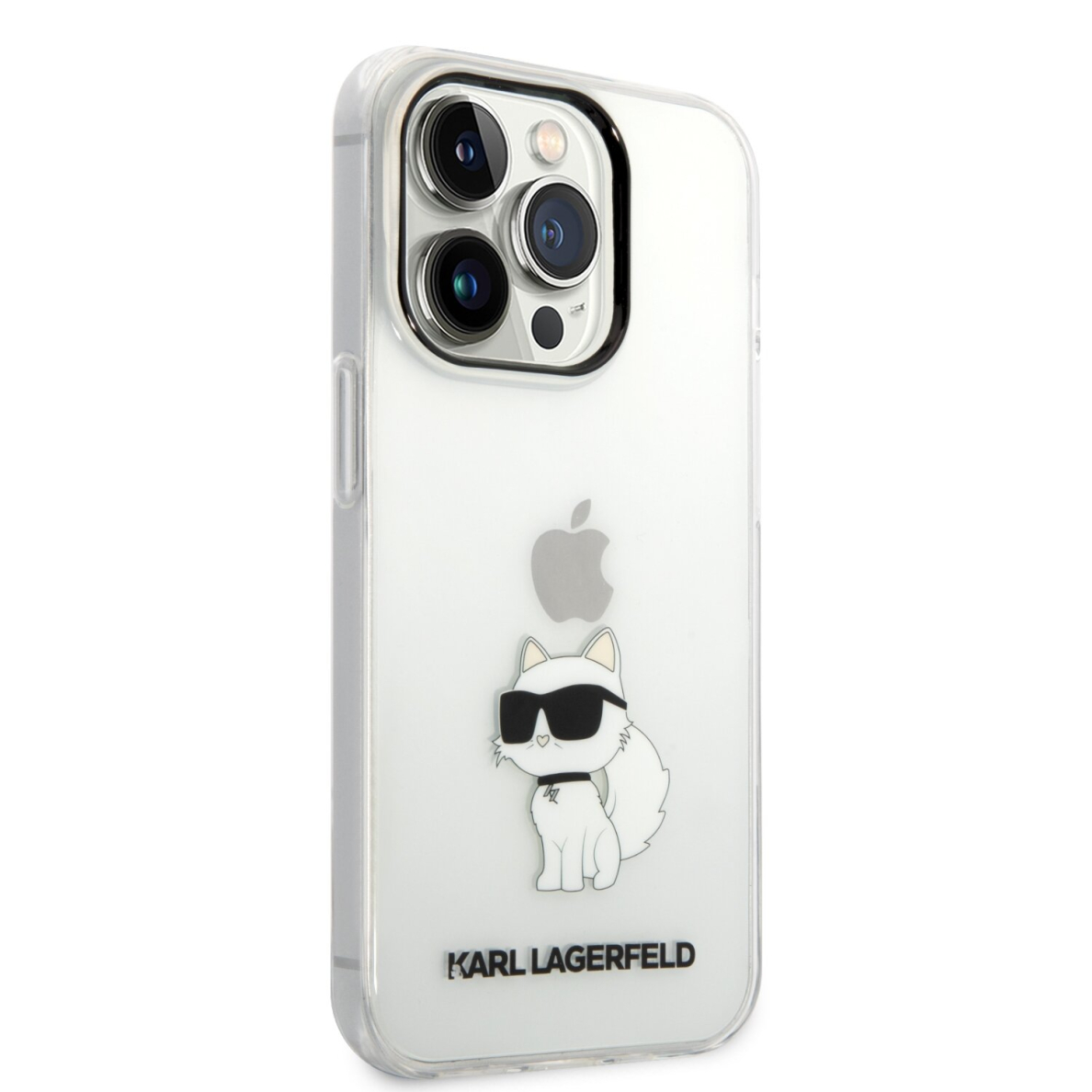 iPhone 14 PRO MAX transparent NFT IML KARL LAGERFELD nugarėlė 4