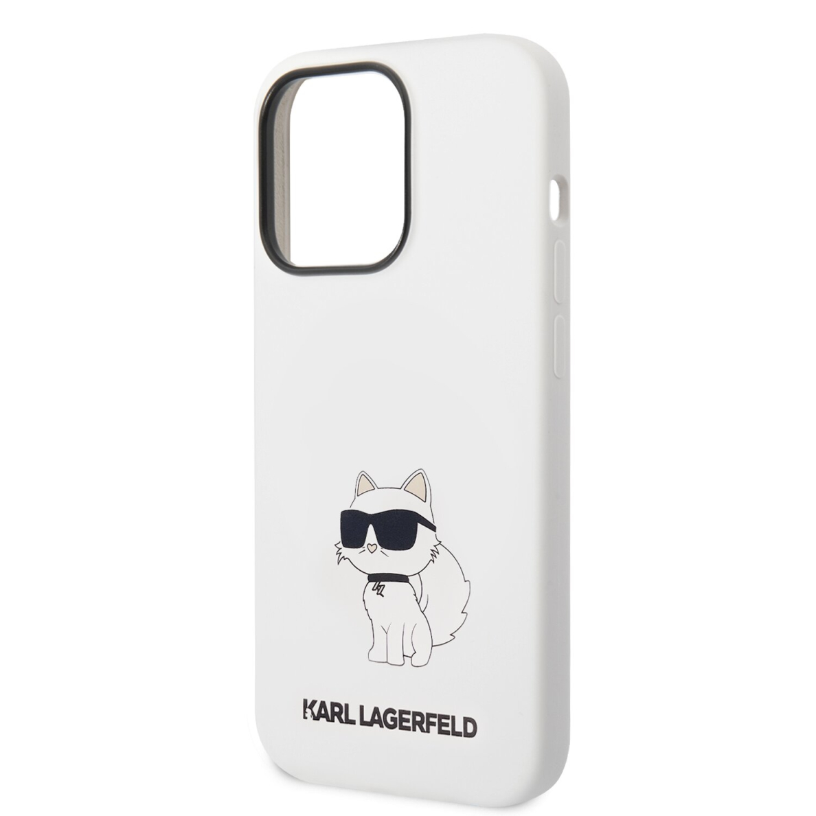 iPhone 14 PRO MAX white NFT Liquid Silicone KARL LAGERFELD nugarėlė 5