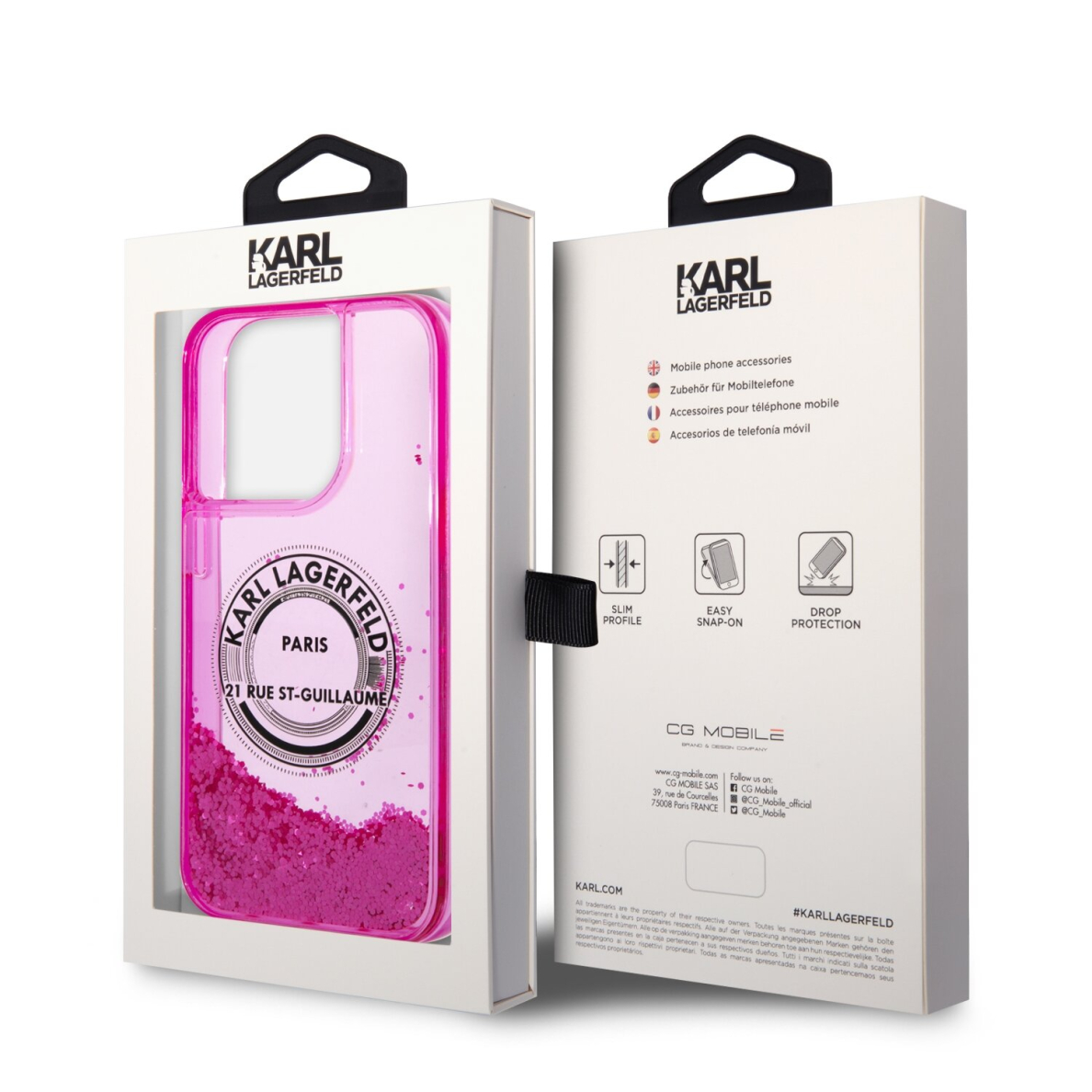 iPhone 14 PRO neo rožinė water KARL LAGERFELD nugarėlė KLHCP14LLCRSGRF 7 iPhone 14 PRO neo rožinė water KARL LAGERFELD nugarėlė KLHCP14LLCRSGRF 7