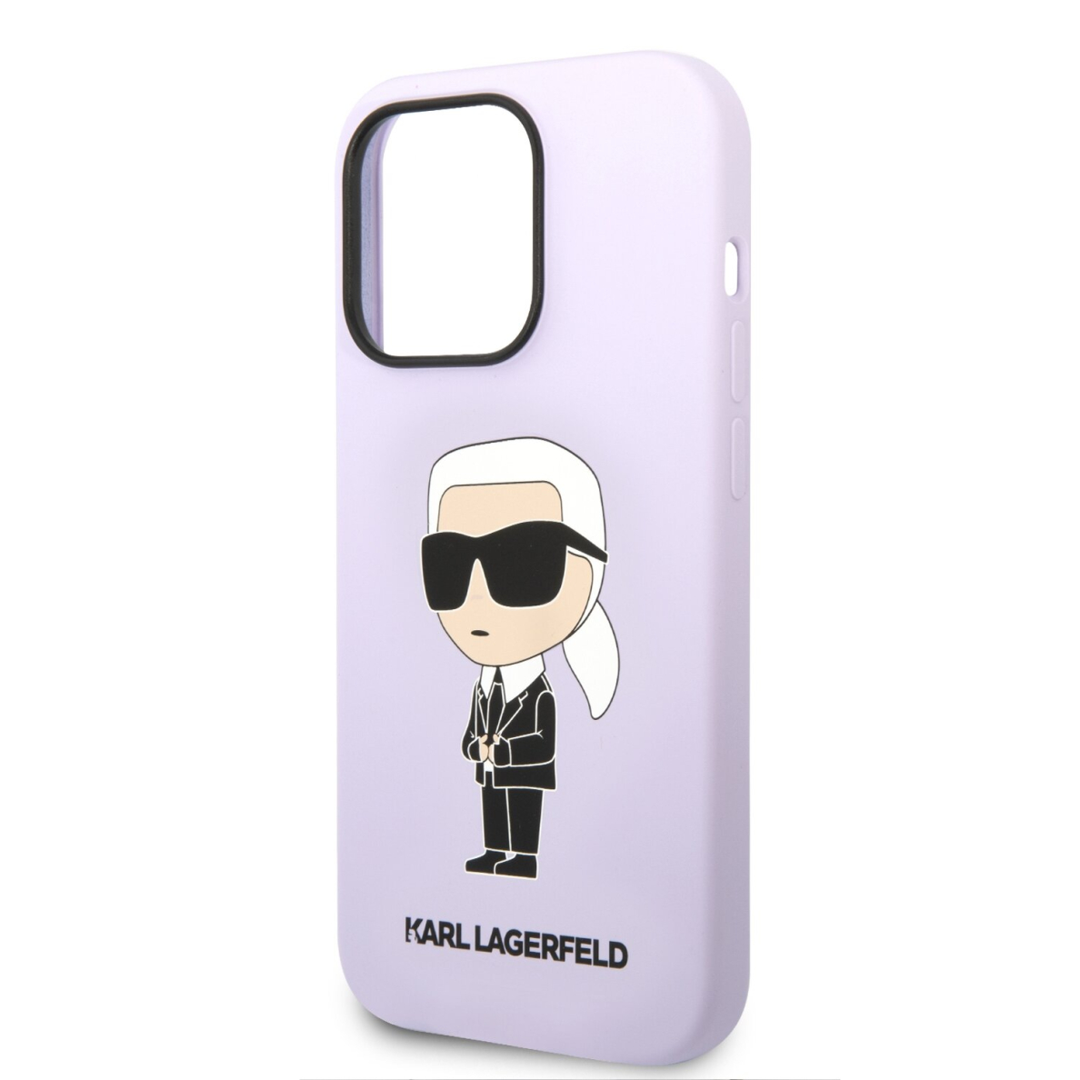 iPhone 14 PRO purple NFT Liquid Silicone KARL LAGERFELD nugarėlė 5