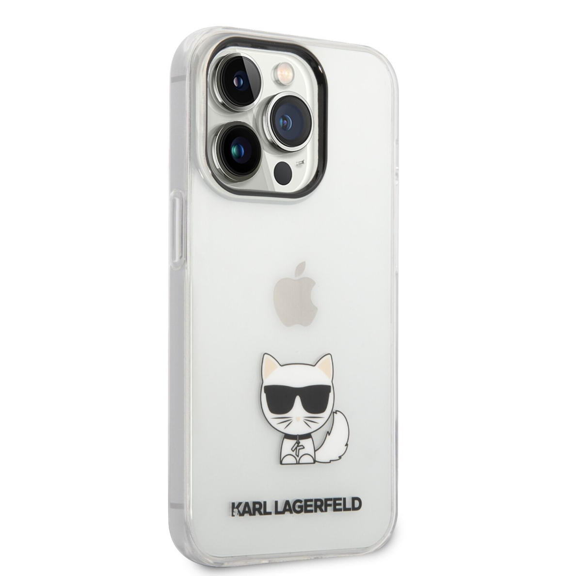 iPhone 14 PRO skaidri KARL LAGERFELD nugarėlė KLHCP14LCTTR 4