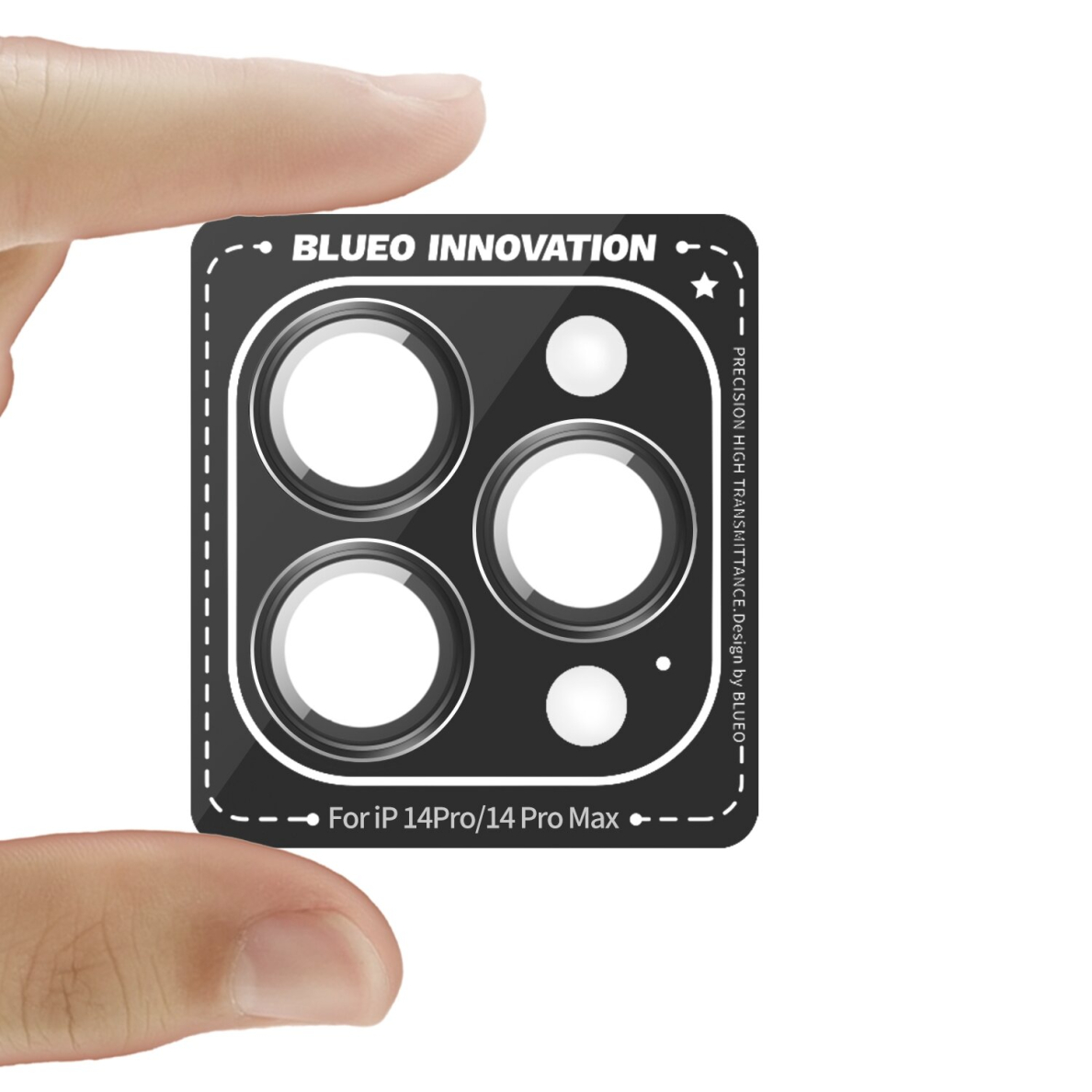 iPhone 14 PRO/14 PRO MAX apsauginis black Mr.Monkey galinės kameros stiklas 1