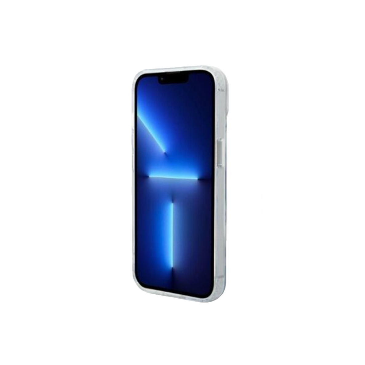 iPhone 14/13 transparent + silver Magsafe KARL LAGERFELD nugarėlė 1