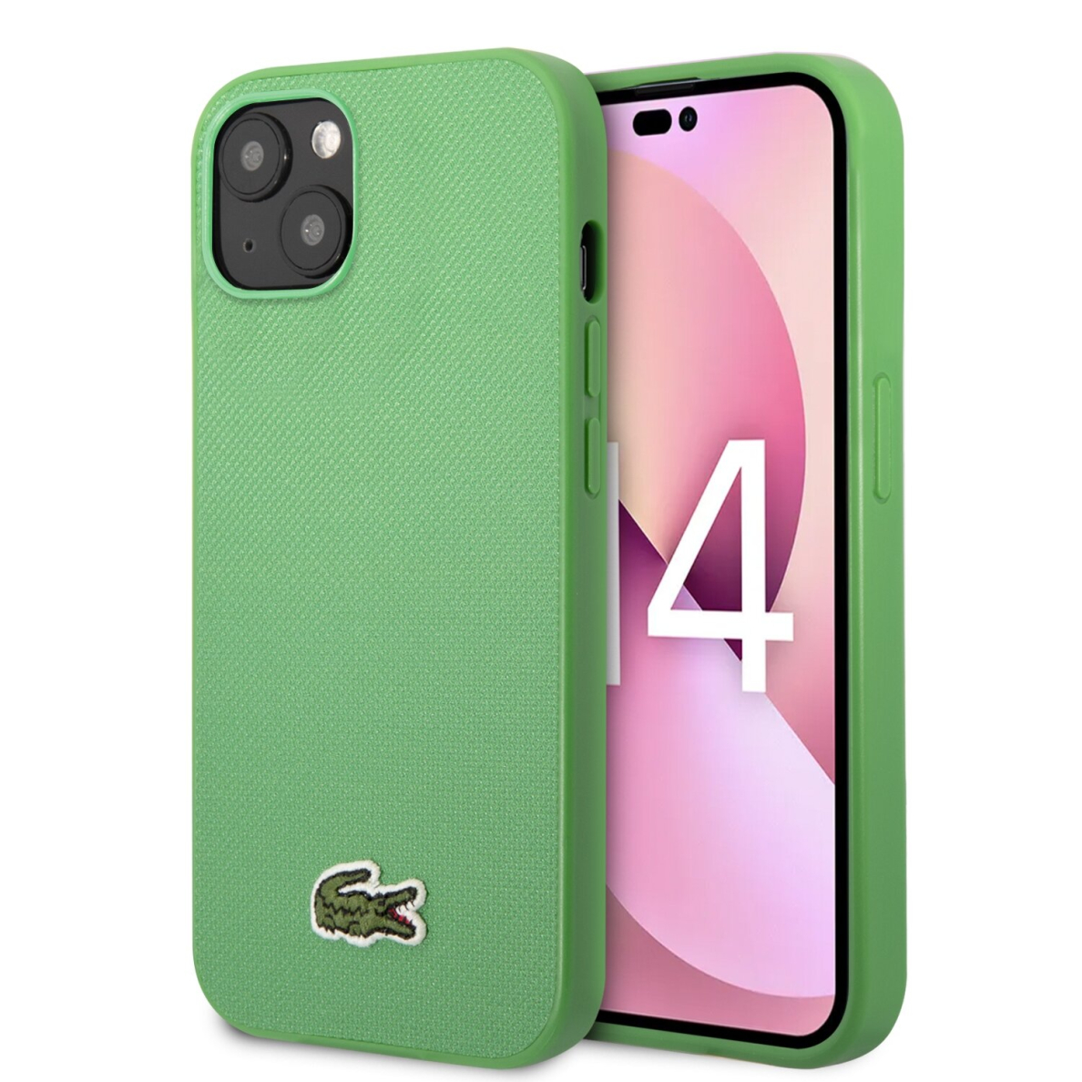 iPhone 14 / 13 žalia LACOSTE nugarėlė LCHCP14SPVCN