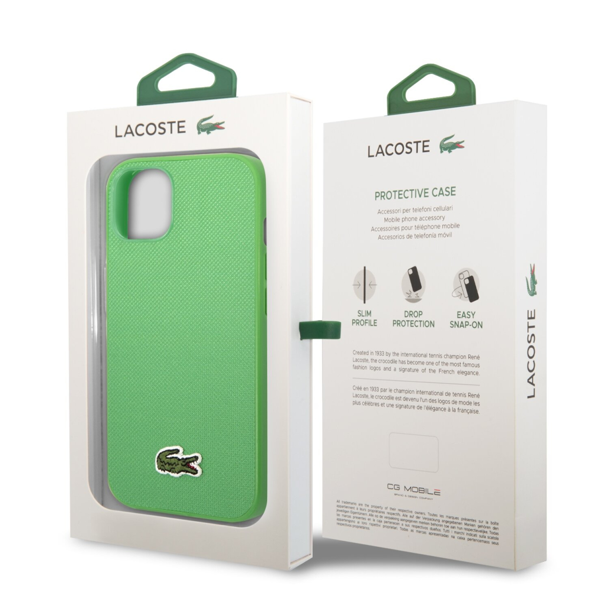 iPhone 14 / 13 žalia LACOSTE nugarėlė LCHCP14SPVCN 7 iPhone 14 / 13 žalia LACOSTE nugarėlė LCHCP14SPVCN 7
