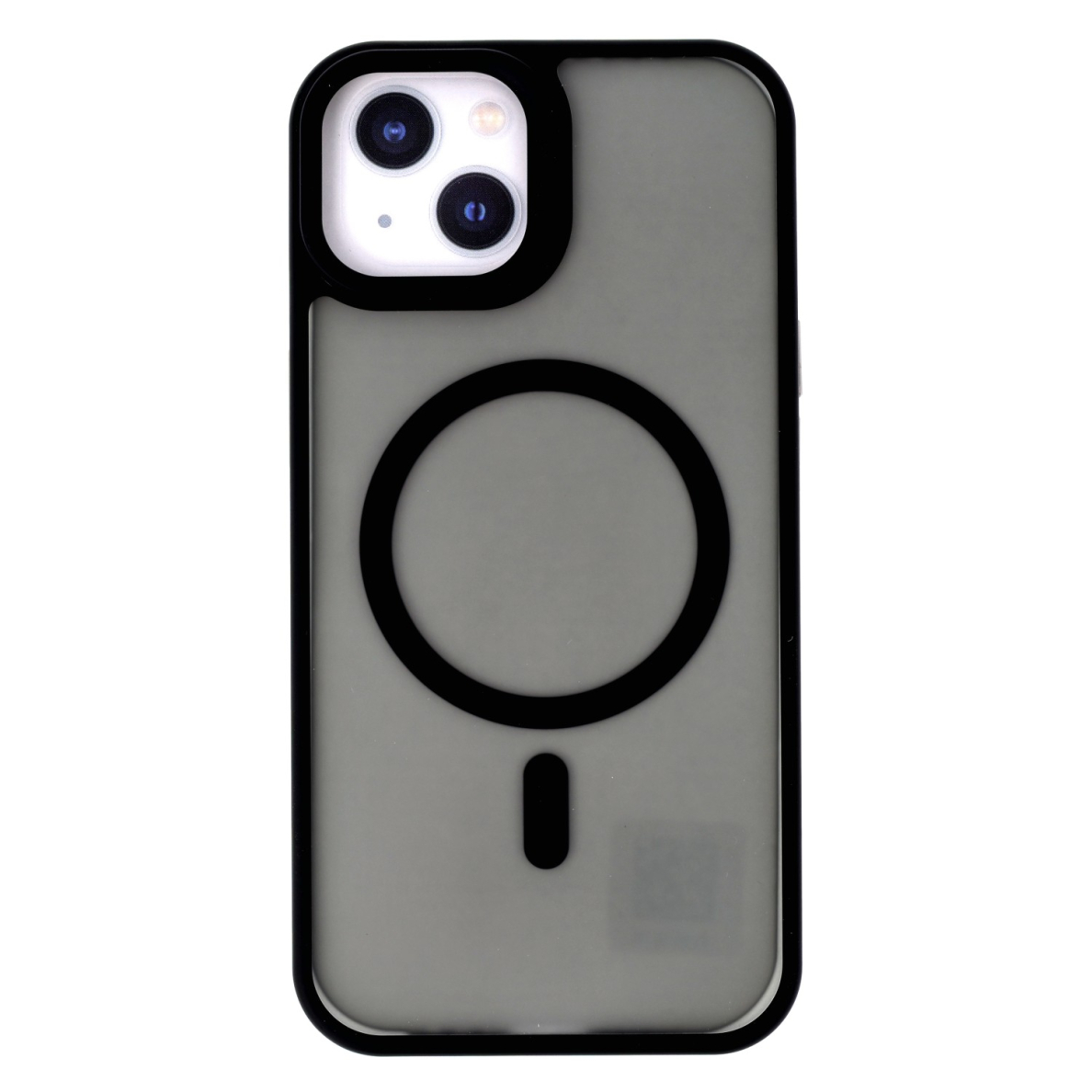 iPhone 14 / 13 black Magsafe FROSTED ANTI-DROP nugarėlė