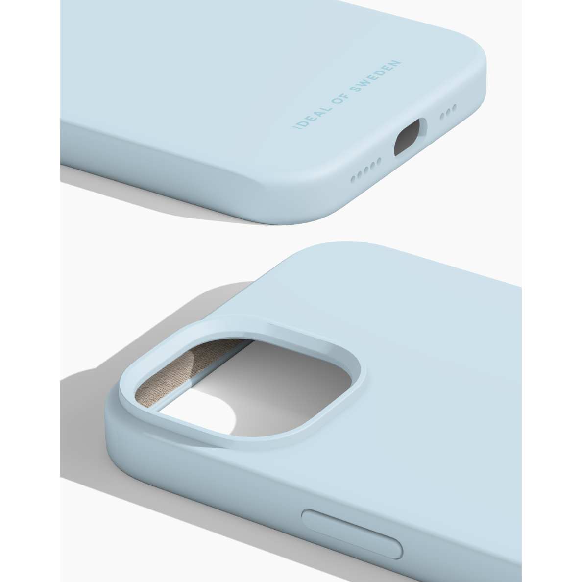 iPhone 15 / 14 / 13 iDeal Of Sweden nugarėlė MagSafe Silicone Light Blue 1