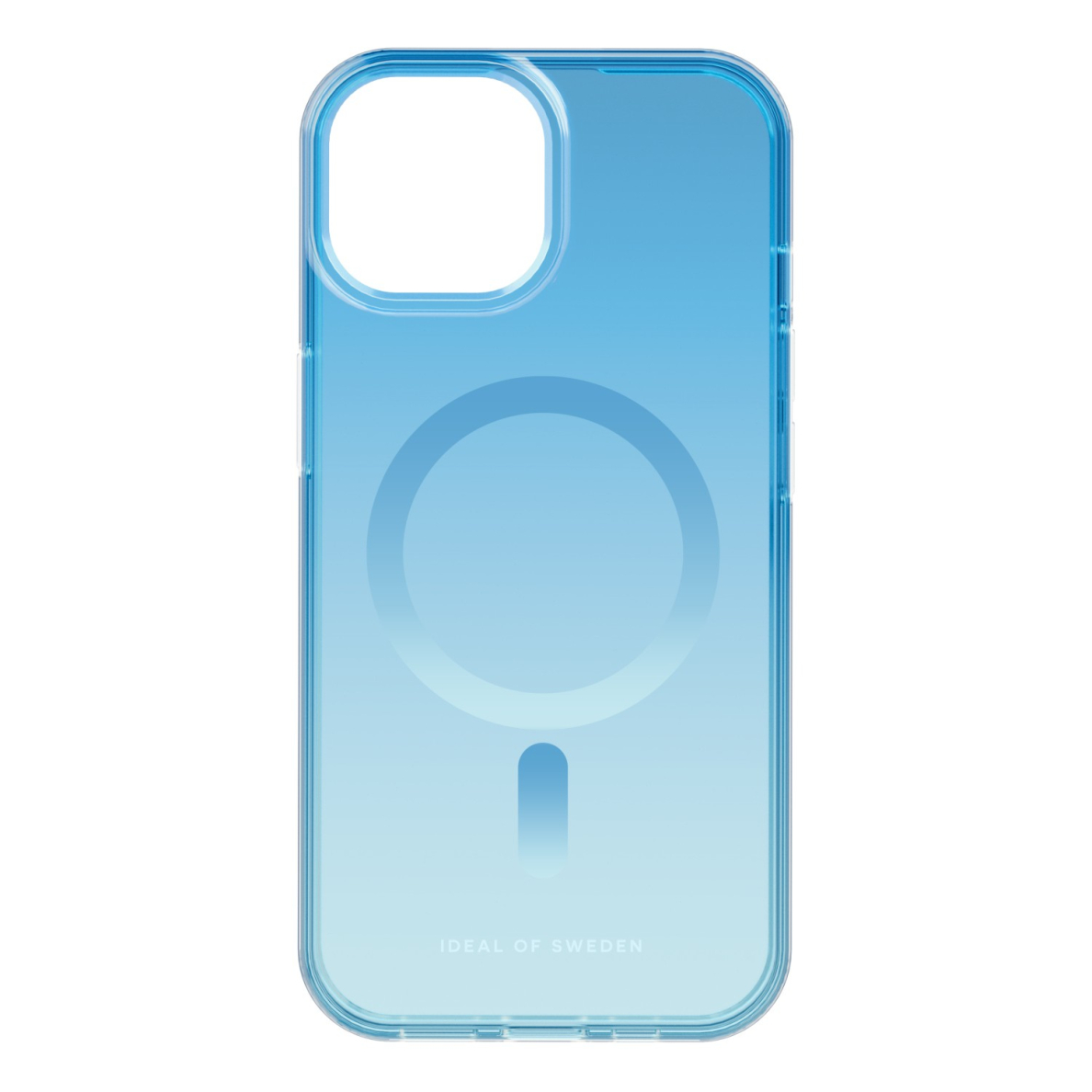 iPhone 15 / 14 / 13 iDeal Of Sweden Clear MagSafe nugarėlė Light Blue