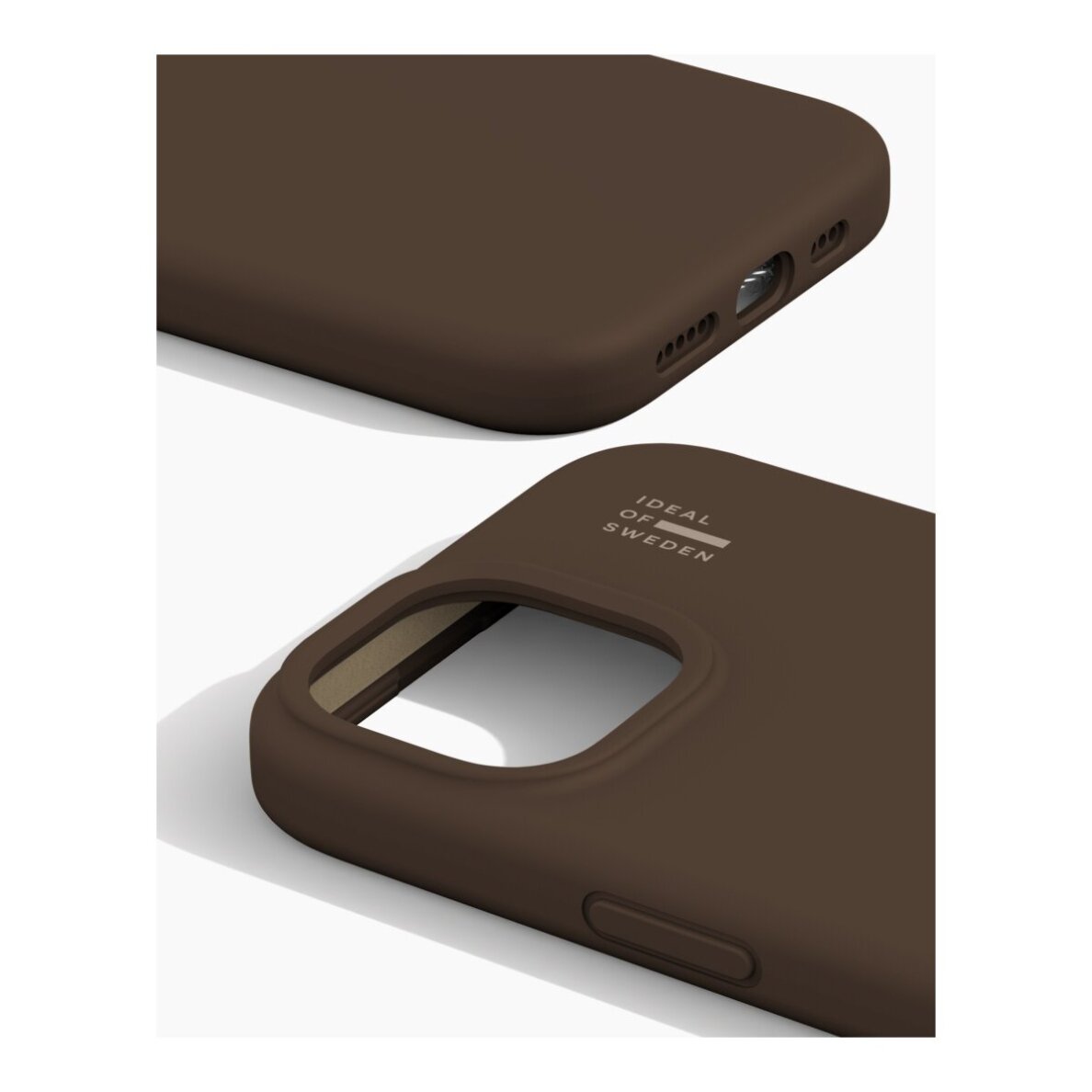 iPhone 15 / 14 / 13 iDeal Of Sweden nugarėlė MagSafe Silicone Mocha Mousse 2