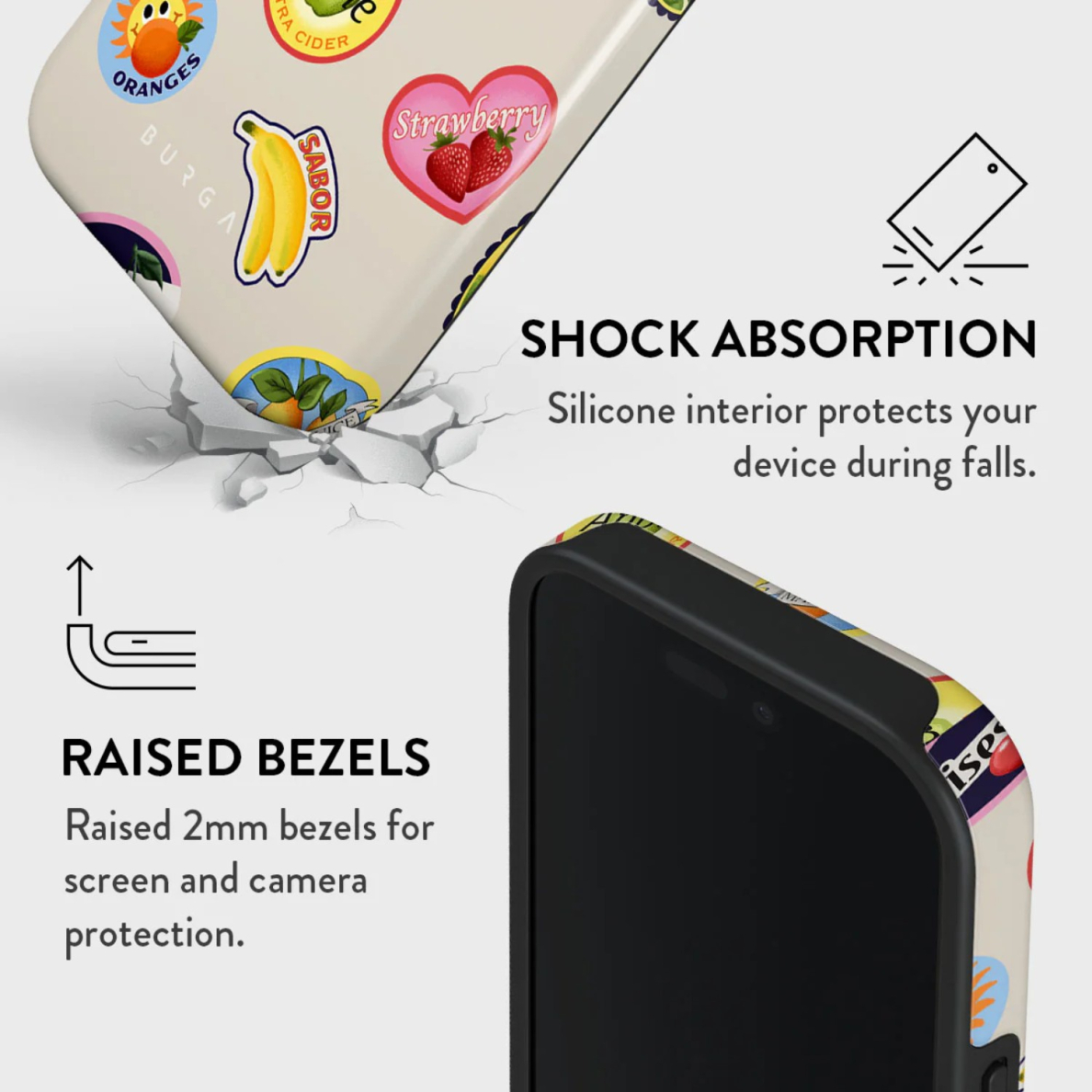 iPhone 15 / 14 / 13 Magsafe Flavour Tough BURGA nugarėlė 4