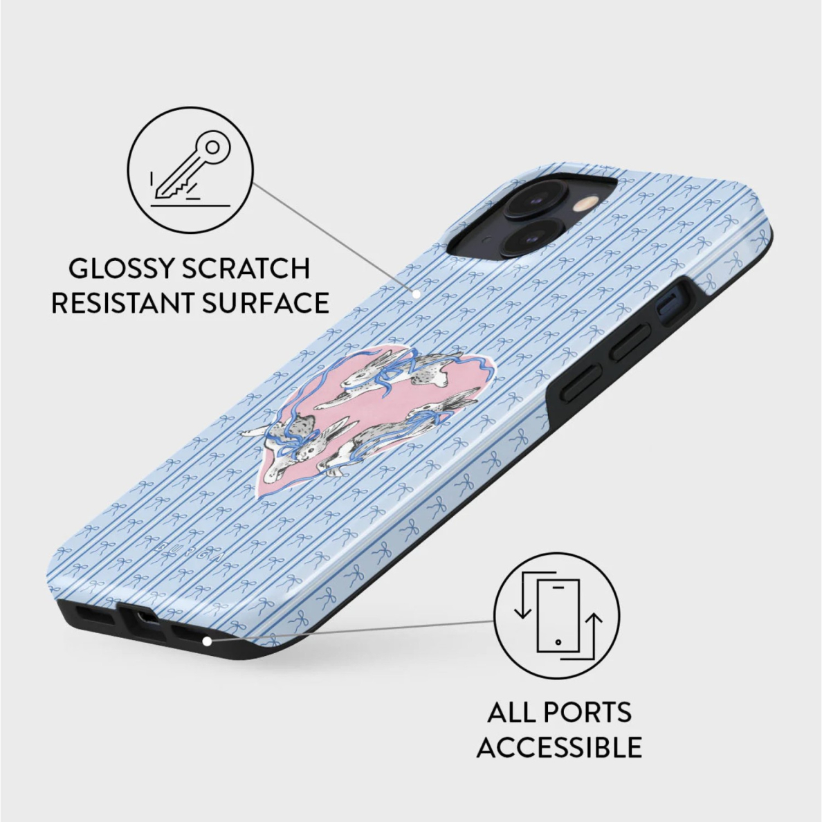 iPhone 15 / 14 / 13 Magsafe Follow Me Tough BURGA nugarėlė 2