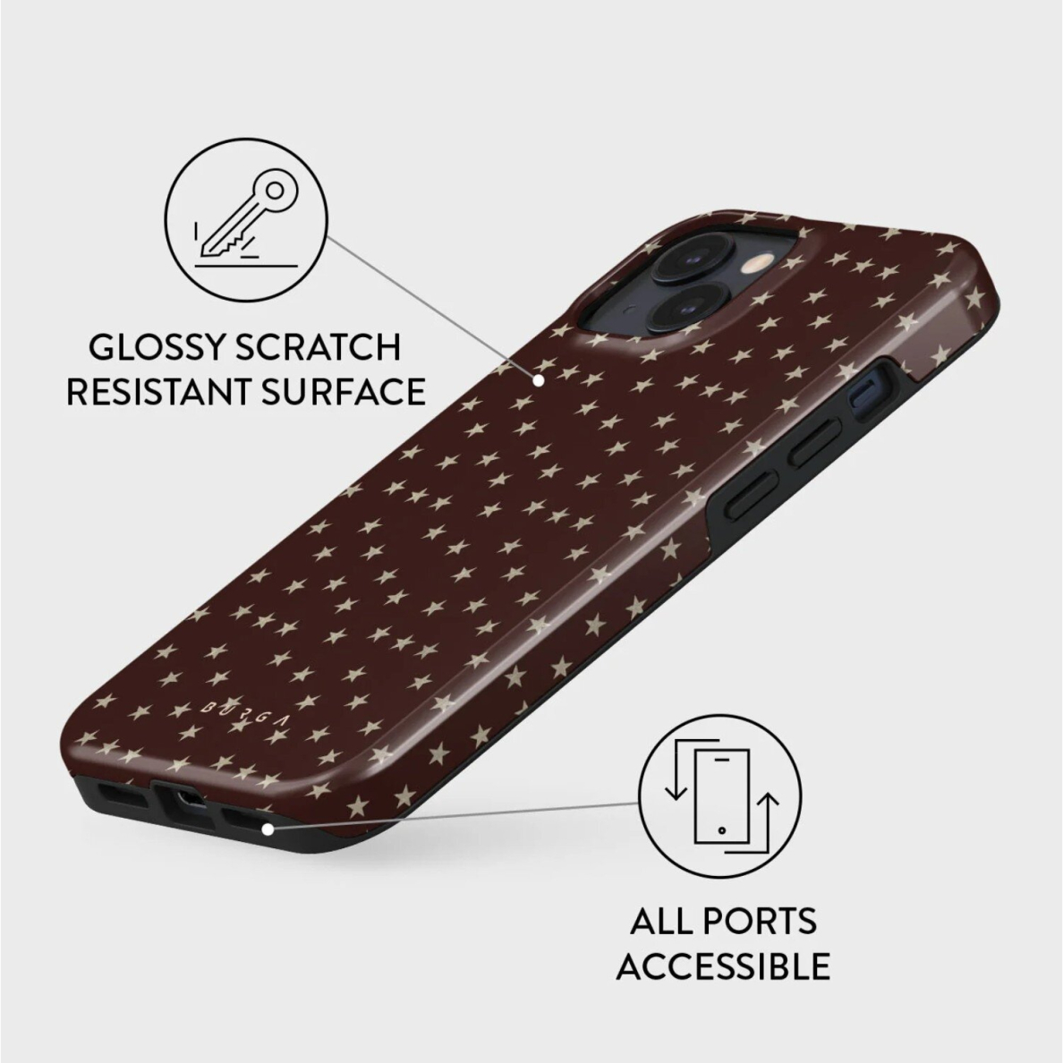 iPhone 15 / 14 / 13 Magsafe Wonderland Tough BURGA nugarėlė 2