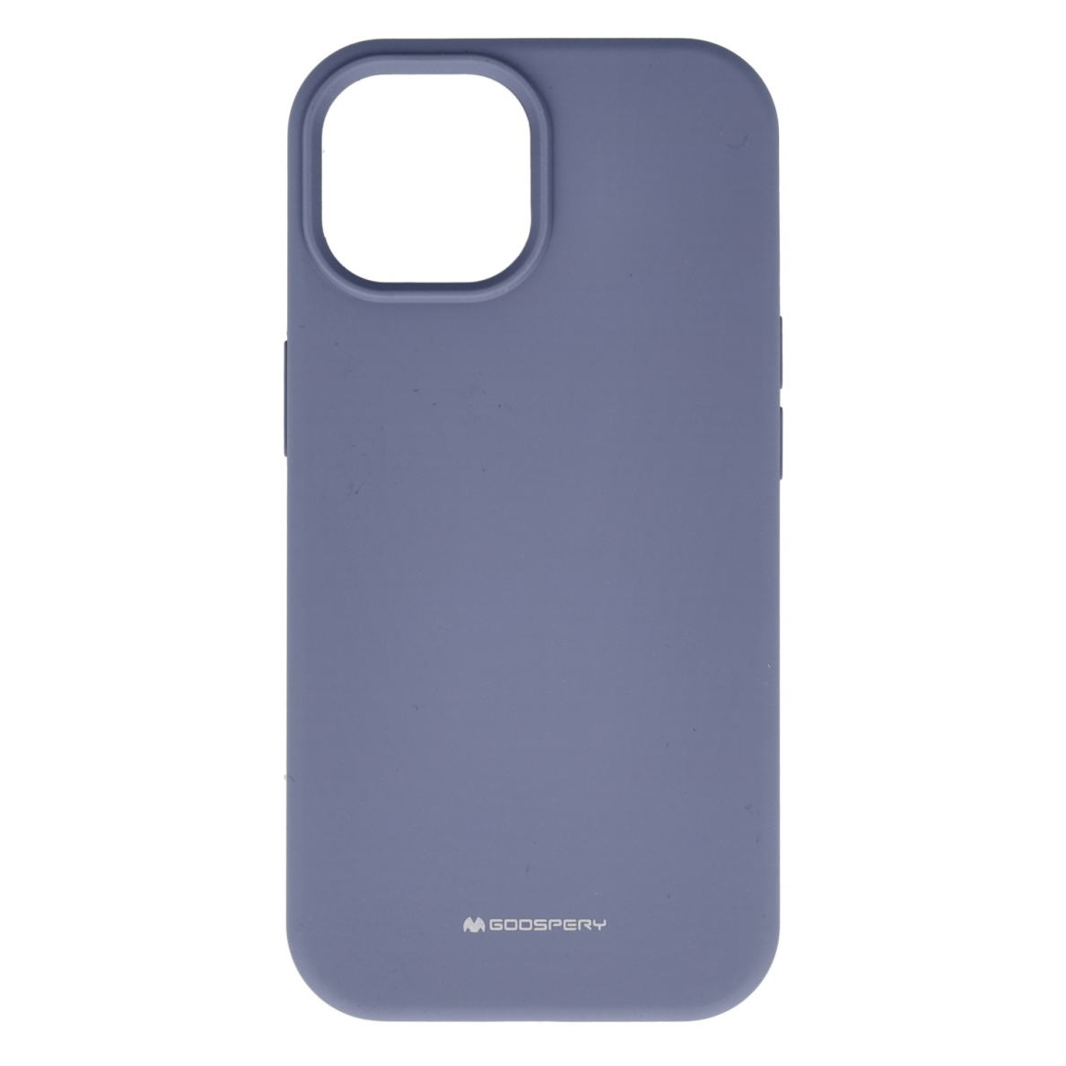 iPhone 15 grey blue MERCURY SILICONE nugarėlė