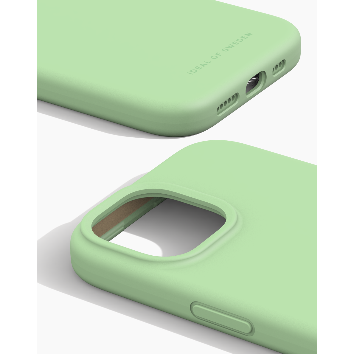 iPhone 15 / 14 / 13 iDeal Of Sweden nugarėlė MagSafe Silicone Mint 1