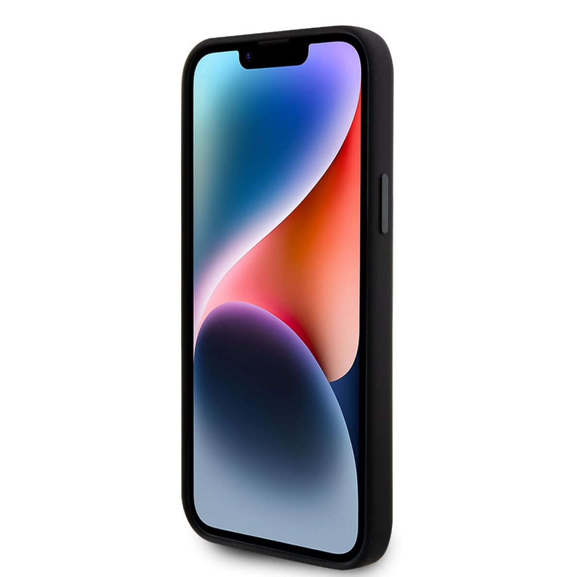 iPhone 15 PLUS black Silicone Metal PIN KARL LAGERFELD nugarėlė 4