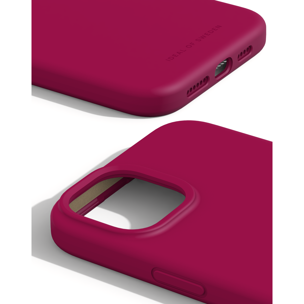 iPhone 15 PLUS iDeal Of Sweden nugarėlė MagSafe Silicone Magenta 3